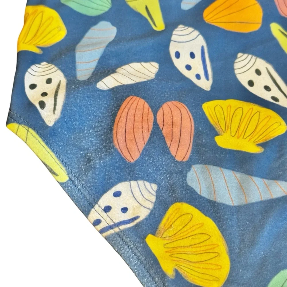 Pearl Street Swim Seashell Kids Swim One Piece 5/6 - Picture 8 of 9